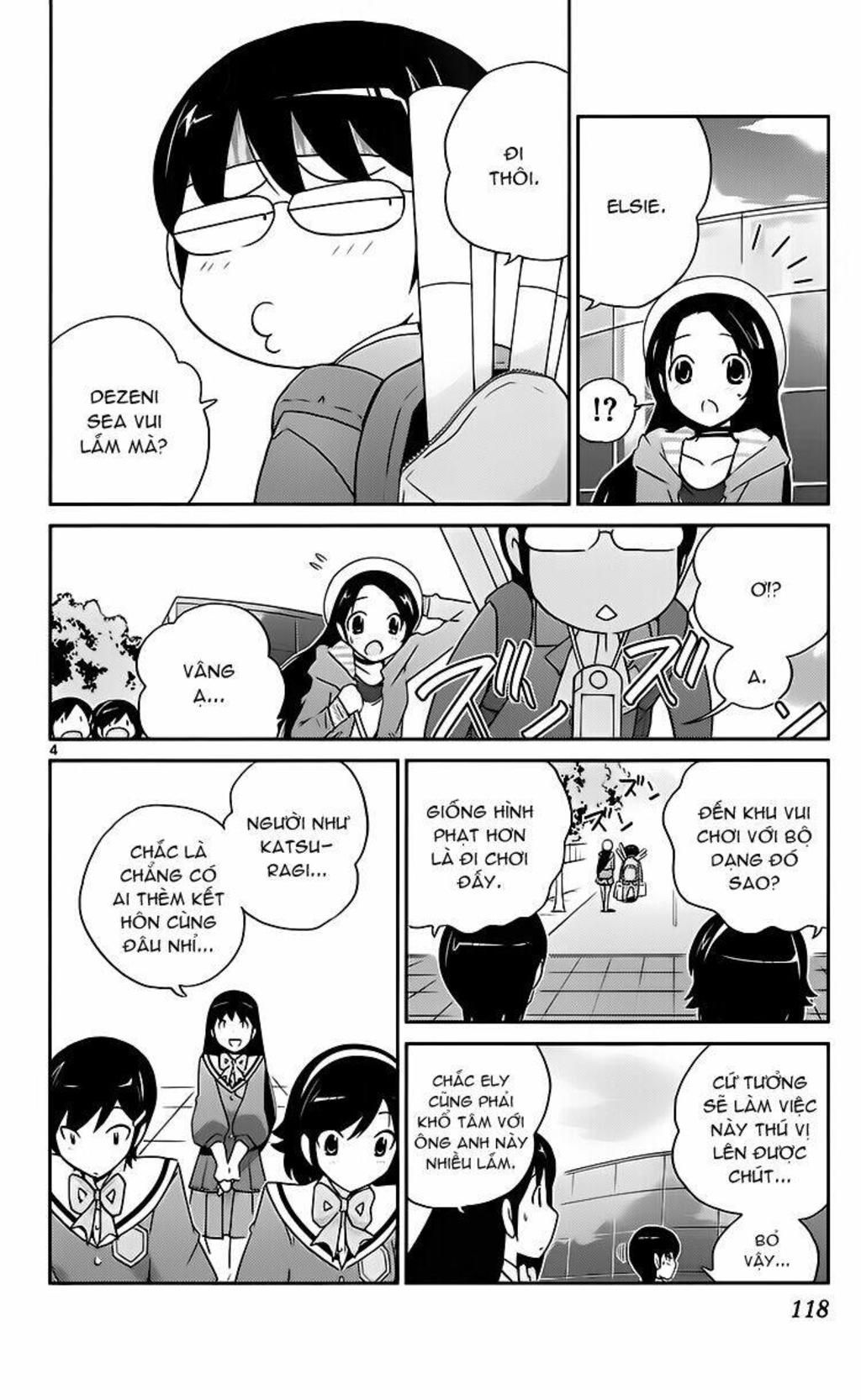 The World God Only Knows - Kami nomi zo Shiru Sekai Chapter 103 - Trang 2