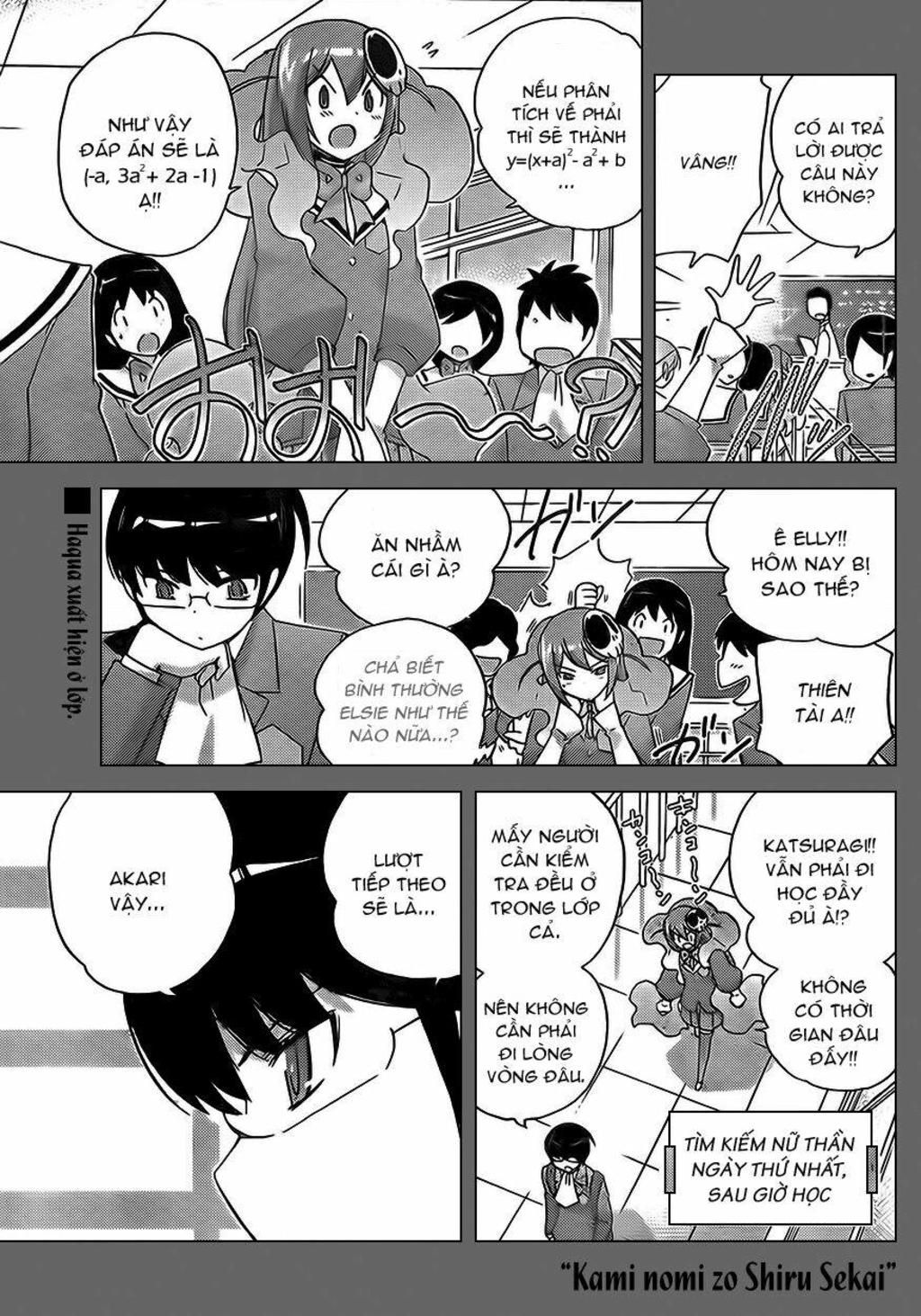 The World God Only Knows - Kami nomi zo Shiru Sekai Chapter 121 - Trang 2