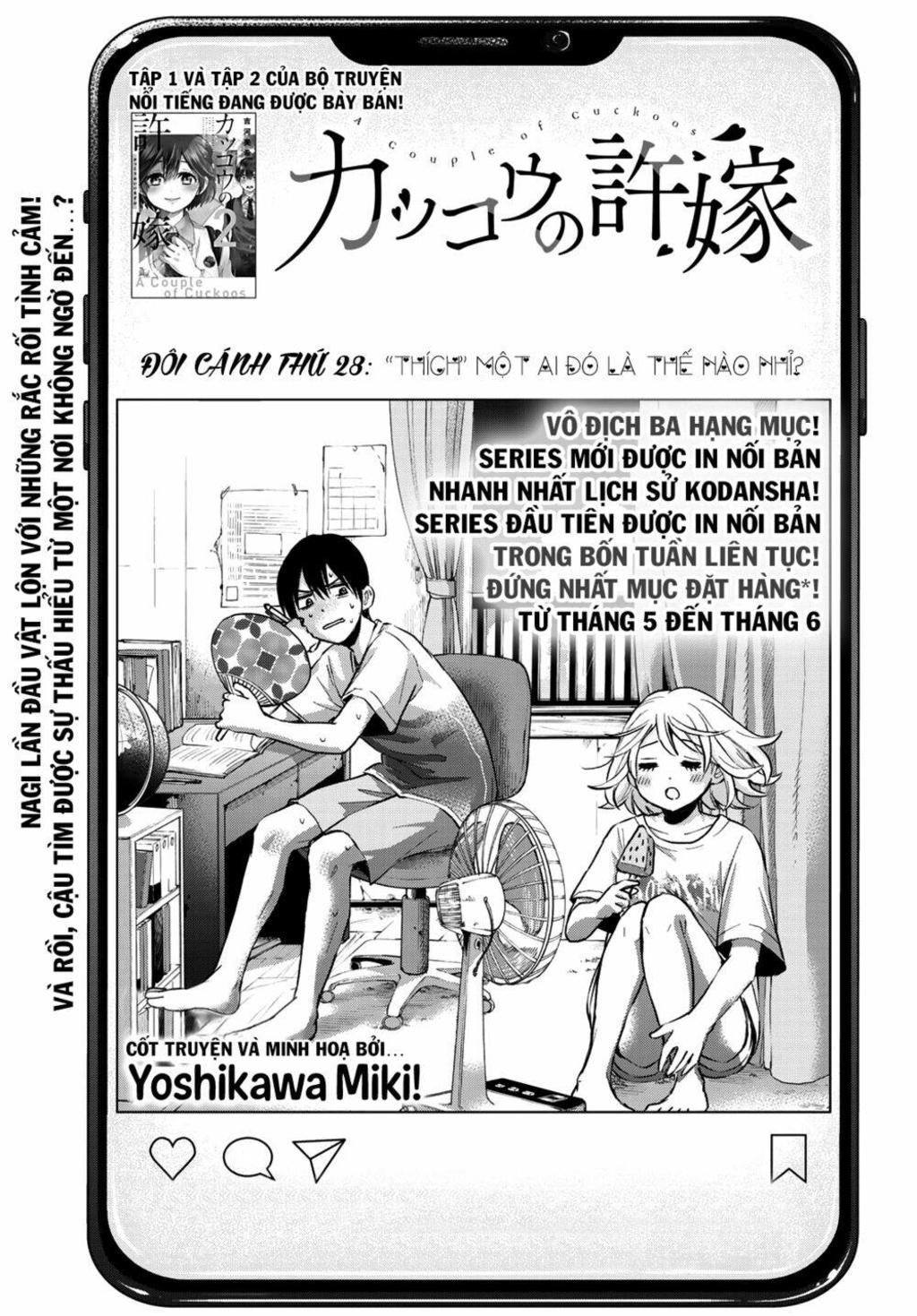 kakkou no iinazuke chapter 28: \"thích\" một ai đó là thế nào nhỉ? - Trang 2