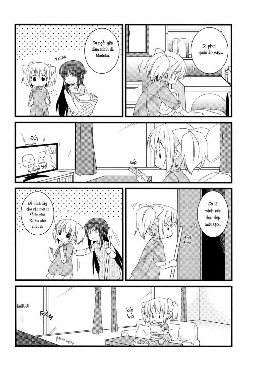 Mahou Shoujo Madoka Magica Dj - Sengyou Shufu Hajimemashita. Chapter 1 - Trang 2