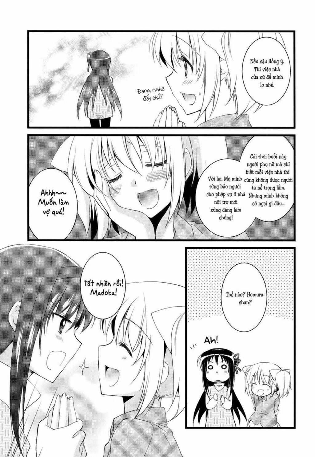 Mahou Shoujo Madoka Magica Dj - Sengyou Shufu Hajimemashita. Chapter 1 - Trang 2