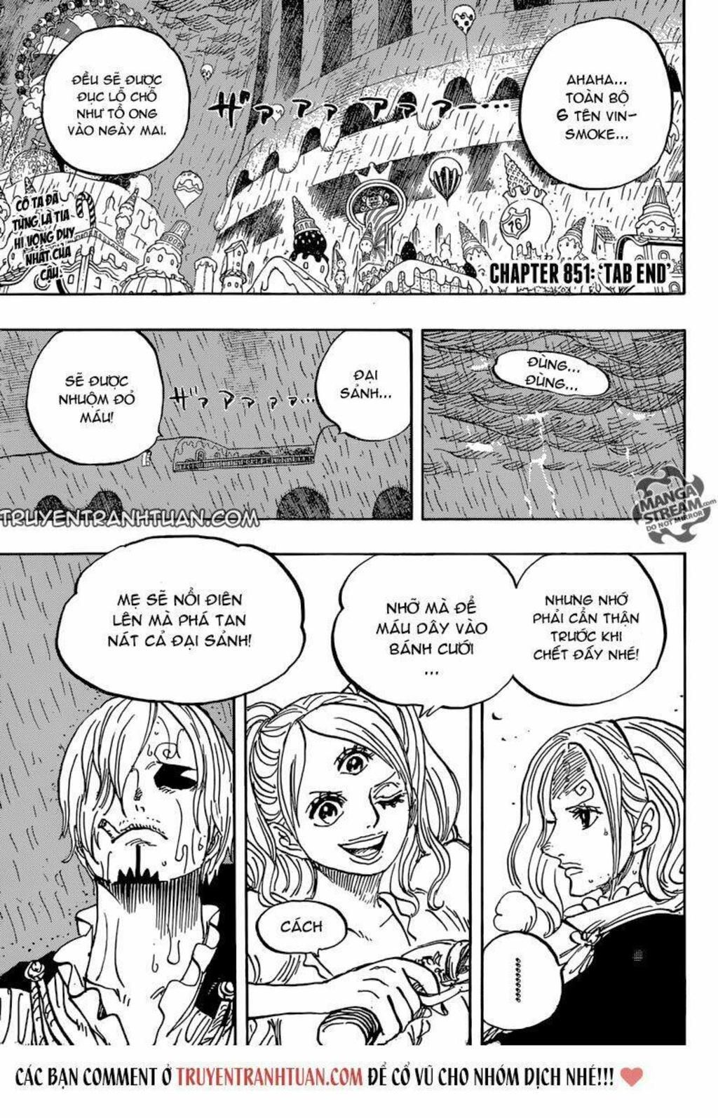 đảo hải tặc chapter 851 - Trang 2