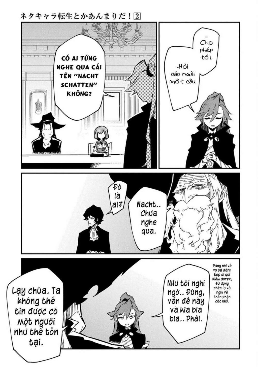 neta chara tensei toka anmarida! chapter 7: hội bàn vuông! - Trang 2