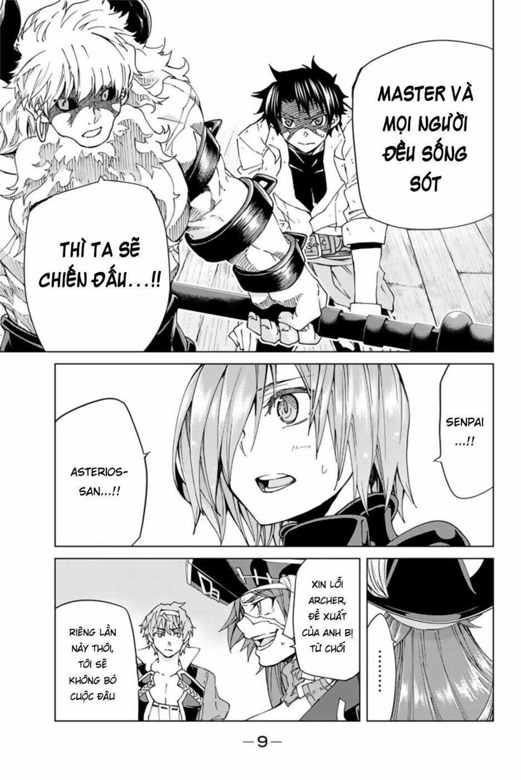 fate/grand order -turas realta- chapter 28: \"quái vật\" - Trang 2