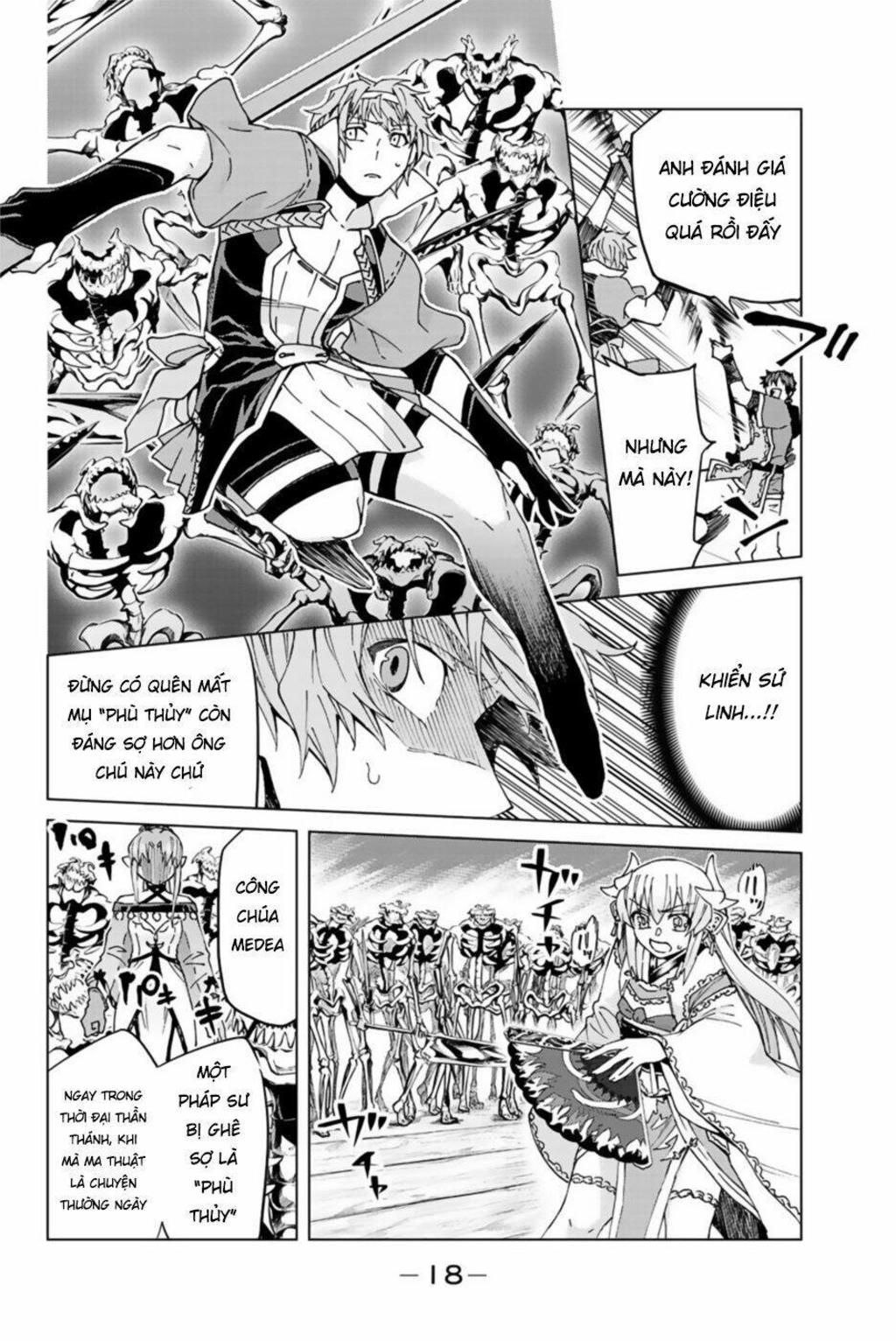 fate/grand order -turas realta- chapter 28: \"quái vật\" - Trang 2