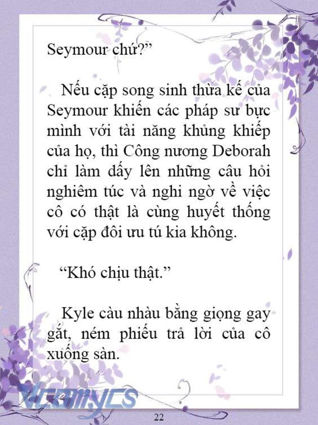 [novel] làm ác nữ bộ không tốt sao? Chương 21 - Next Chương 22