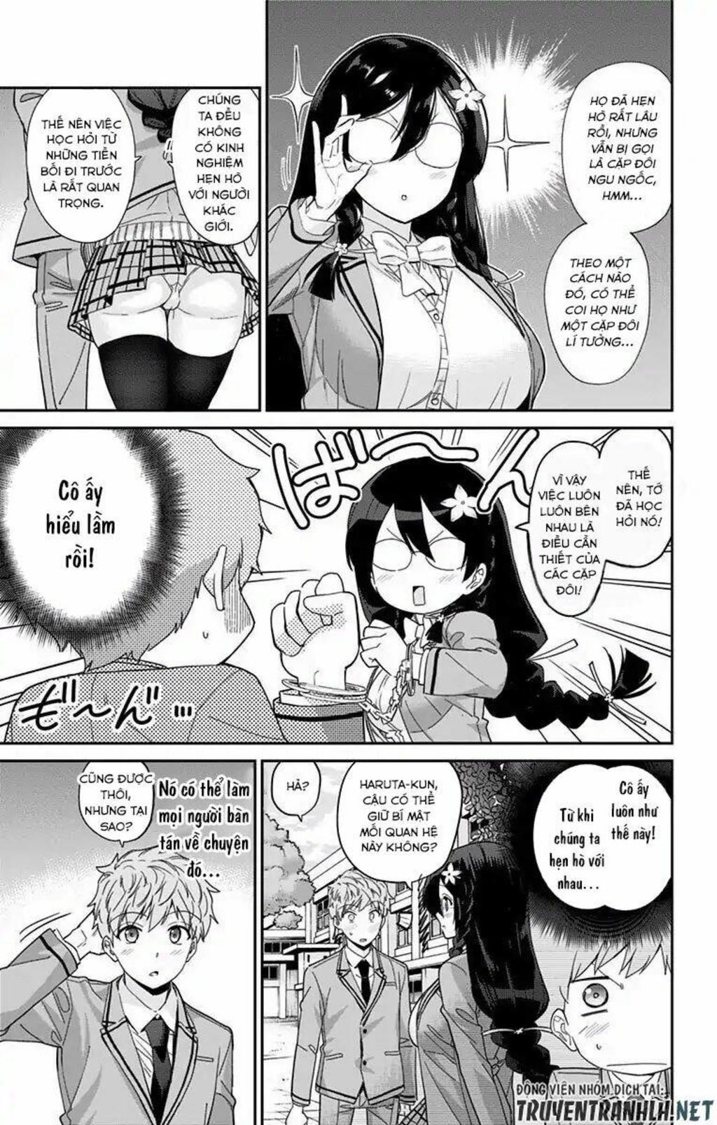 mone-san no majime sugiru tsukiaikata chapter 1: - nắm tay - Trang 2