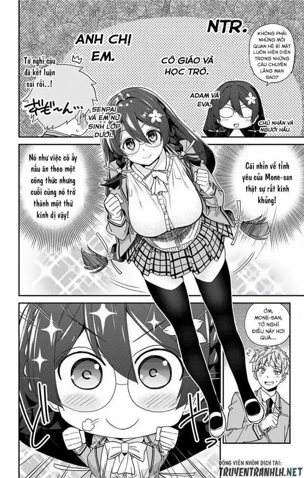 mone-san no majime sugiru tsukiaikata chapter 1: - nắm tay - Trang 2