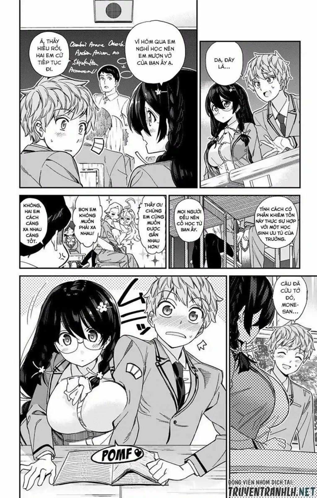 mone-san no majime sugiru tsukiaikata chapter 1: - nắm tay - Trang 2