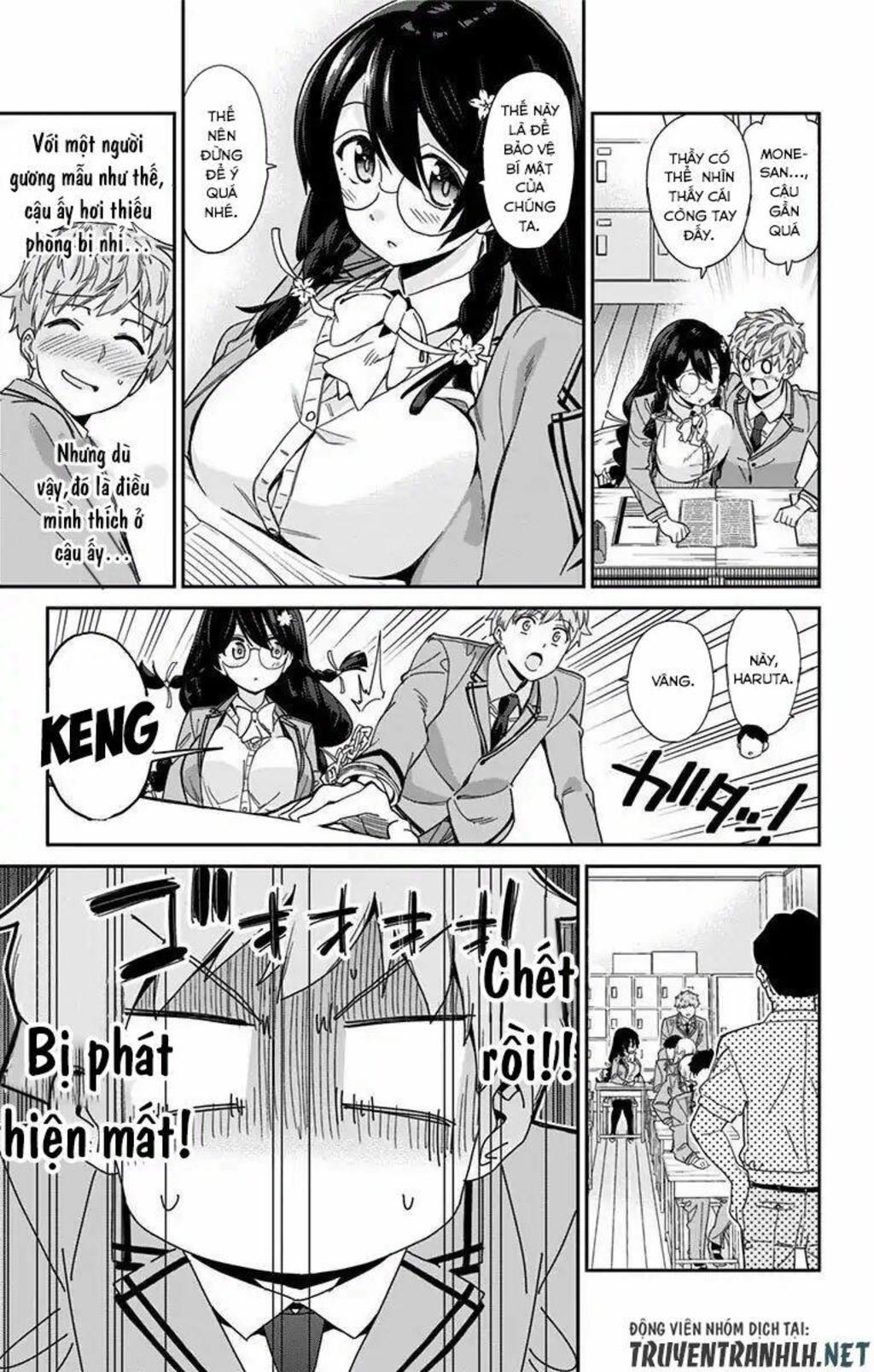 mone-san no majime sugiru tsukiaikata chapter 1: - nắm tay - Trang 2