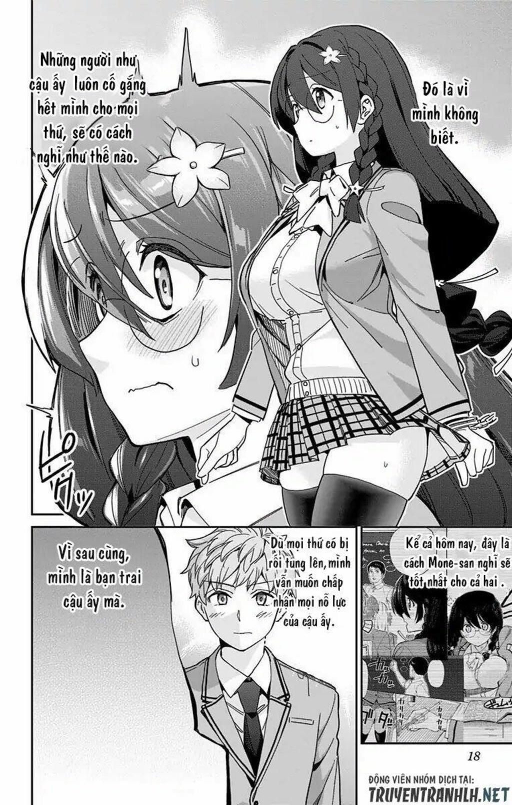 mone-san no majime sugiru tsukiaikata chapter 1: - nắm tay - Trang 2