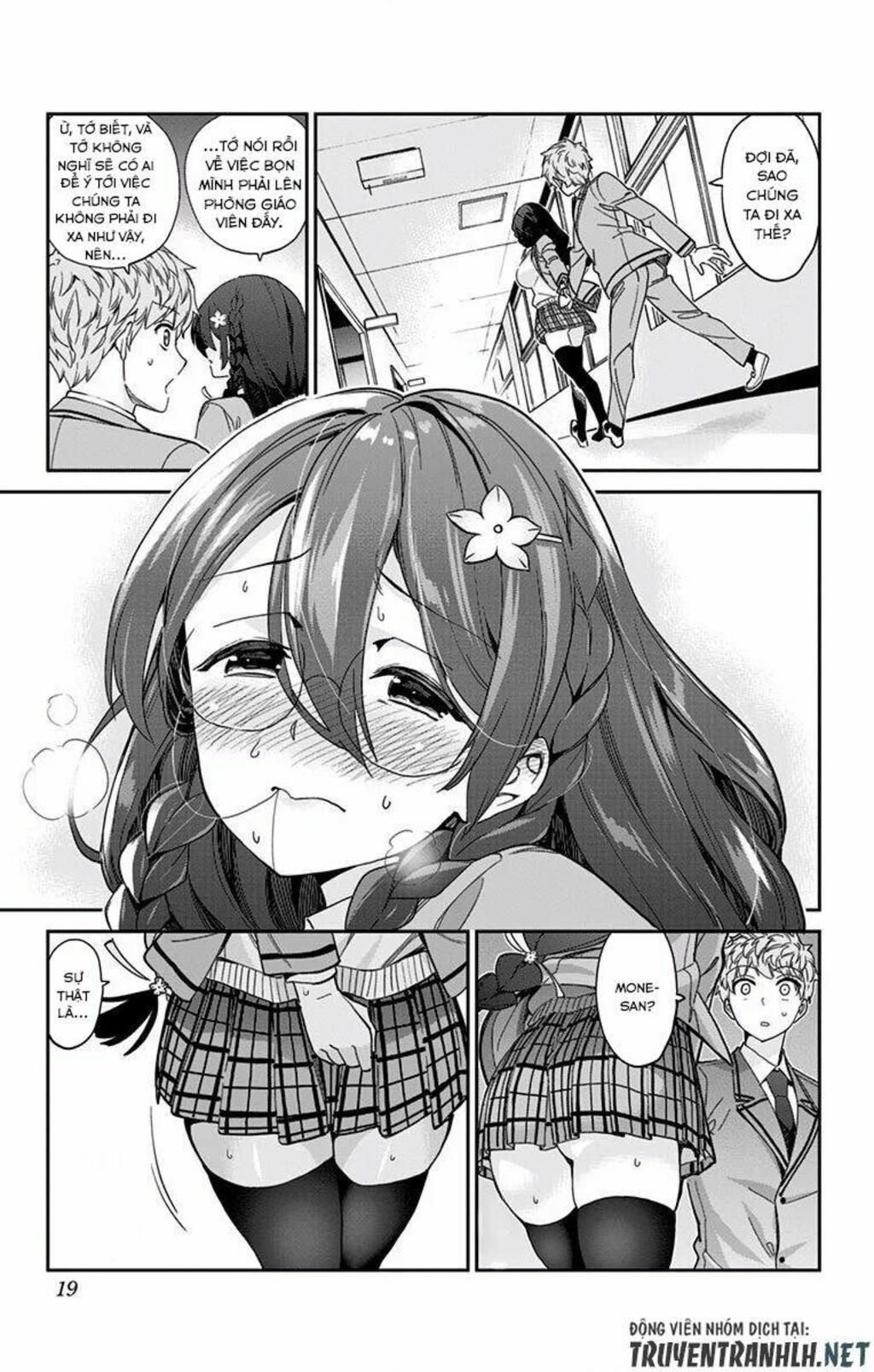 mone-san no majime sugiru tsukiaikata chapter 1: - nắm tay - Trang 2