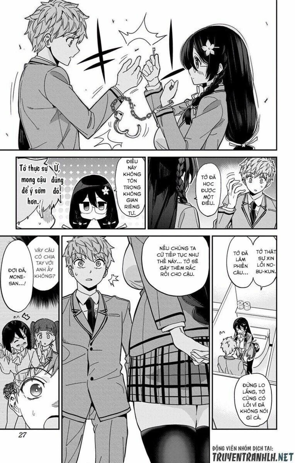 mone-san no majime sugiru tsukiaikata chapter 1: - nắm tay - Trang 2