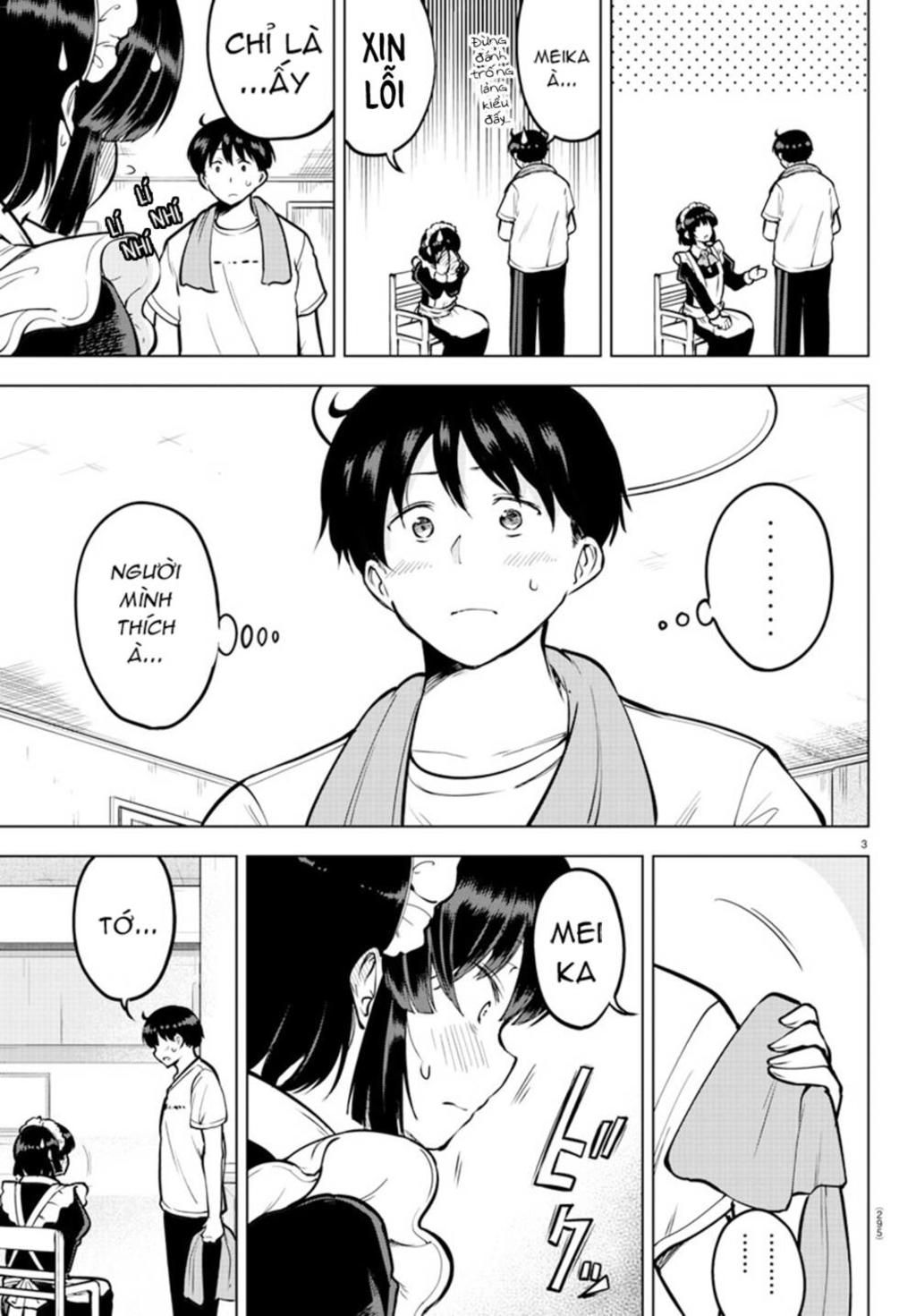 meika-san can't conceal her emotions chapter 41: meika-san và \"người cậu thích là\" - Next chapter 42: meika-san và bổn phận của hầu gái