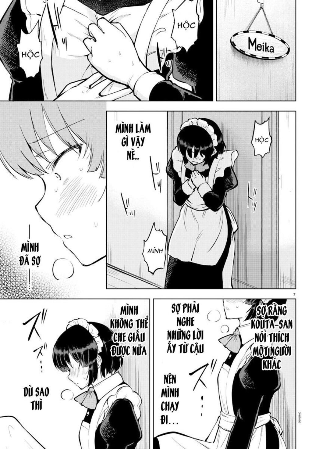 meika-san can't conceal her emotions chapter 41: meika-san và \"người cậu thích là\" - Next chapter 42: meika-san và bổn phận của hầu gái