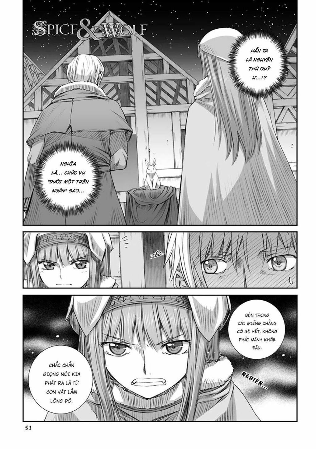 ookami to koushinryou chapter 83 - Trang 2