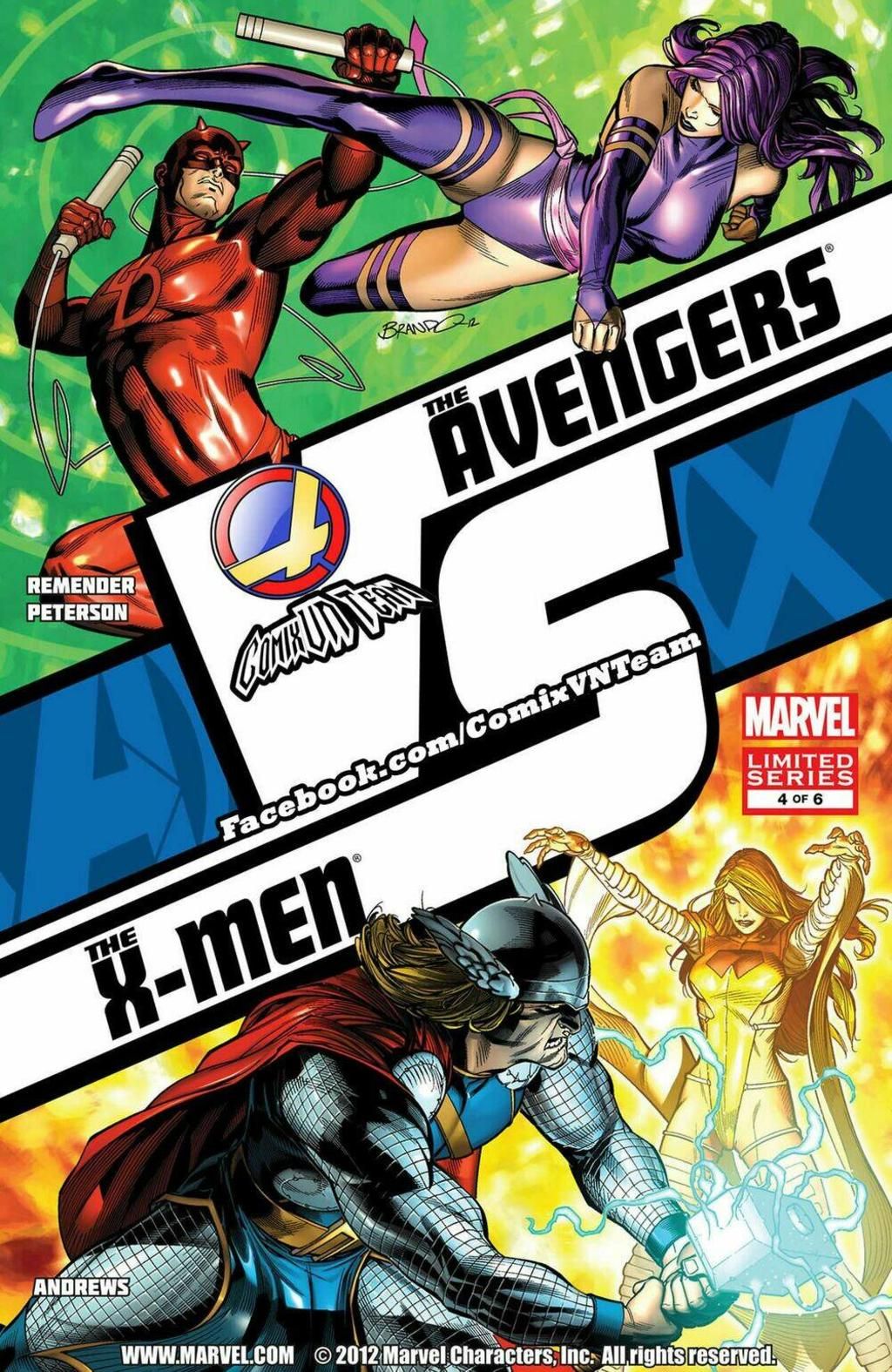 Avengers VS X-men Chapter 40: AVX VS 004 - Next Chapter 44: WX 012