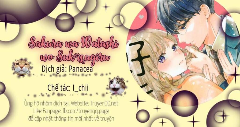 Sakura Wa Watashi Wo Sukisugiru Chapter 1 - Trang 2