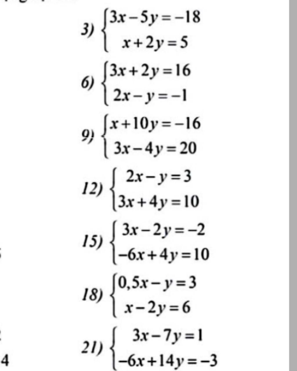 3x-5y-18-3-x-2y-5-3x-2y-16-6-2x-y-1-x-10y-16-9-3x-4y-20-12